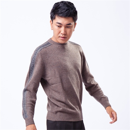 盘古正品纯羊绒衫2013年秋冬新款男士圆领套头衫毛针织衫毛衣包邮