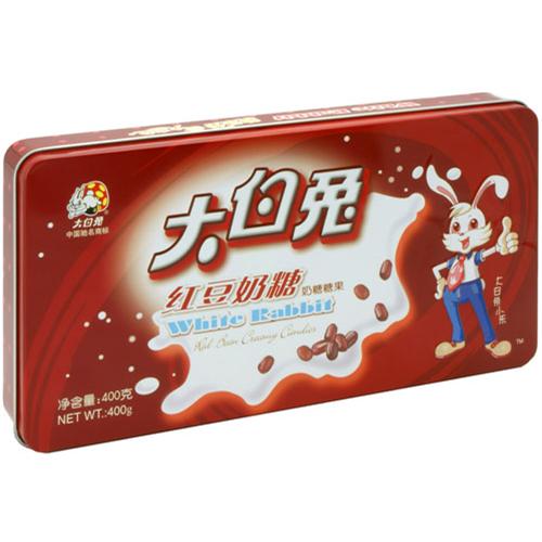 冠生园 铁听红豆味大白兔奶糖 400g