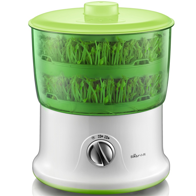 【小熊电器官方旗舰店】小熊(bear)dyj-s6365 豆芽机(绿色)