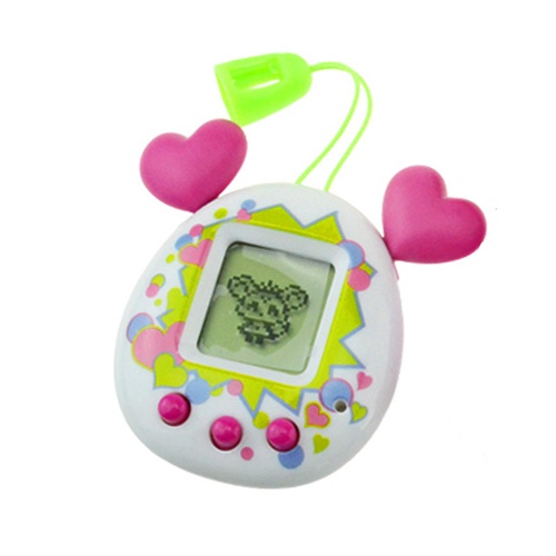 梦龙游戏梦月精灵宠物机迷你版游戏机_白色