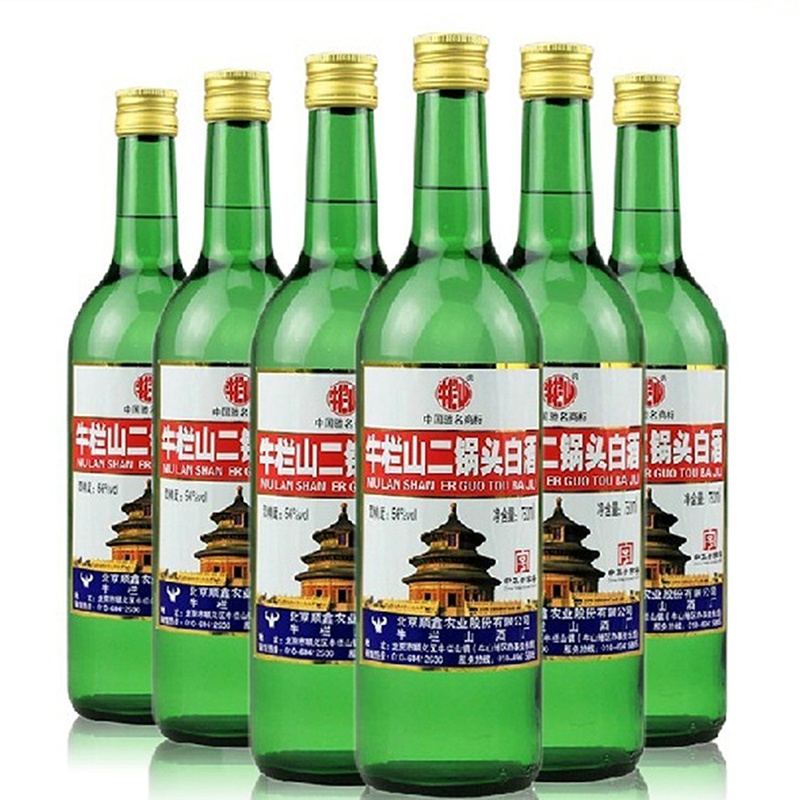 牛栏山二锅头 56度 整箱装750ml*6 出口型清香型白酒