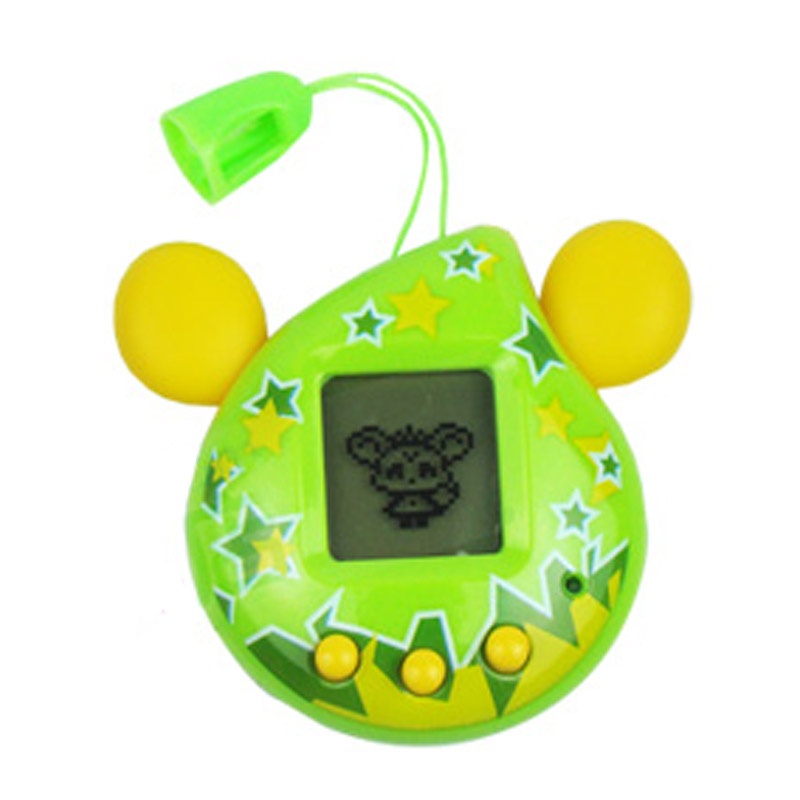 梦龙游戏梦月精灵宠物机迷你版游戏机_绿色