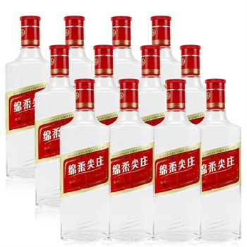 【俺买酒】五粮液 绵柔尖庄光瓶42度500ml 中国名酒正品 整箱12瓶装