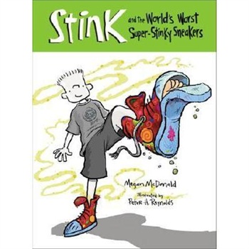 【预订】stink and the world's worst super-stinky sneakers