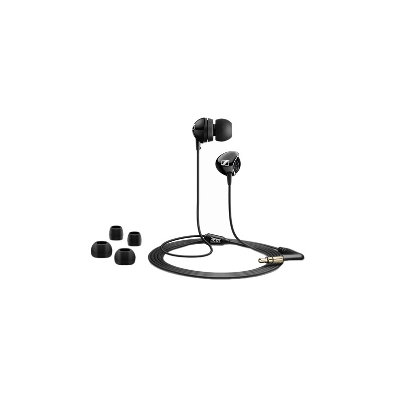 【当当自营】 sennheiser森海塞尔 cx175 新品强劲低音立体声耳塞
