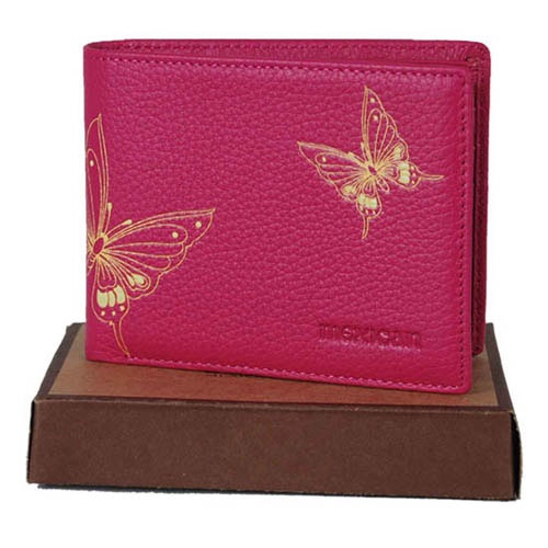 [当当自营] 稻草人 女士横款钱包30091l-02-紫红