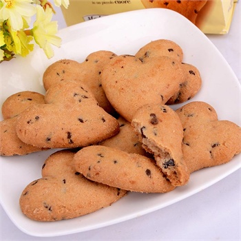 [淘最意大利]百味来 桃心酥性饼干150g 进口休闲零食品全场满158元立