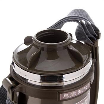 思宝1000ml不锈钢真空保温壶旅行壶暖瓶热水壶水瓶盼奥a3