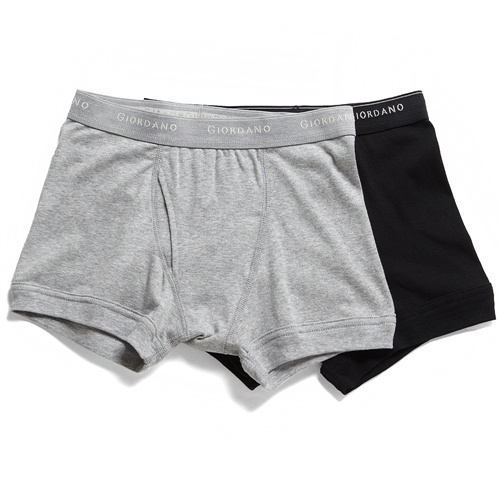 佐丹奴内衣裤男装两条装logo宽皮筋平脚内裤01171513