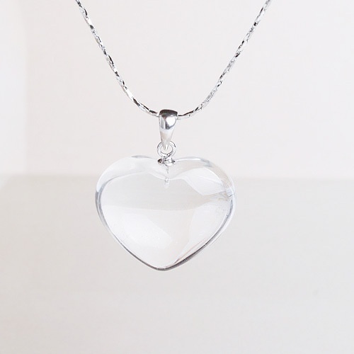 新春礼品/天然水晶吊坠 白水晶吊坠 光身白水晶心形吊坠 sp0055