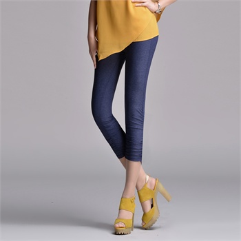 娅丽达2013夏季新款显瘦修身薄百搭薄款贴身打底裤女装裤子 l2023