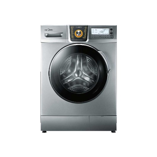 美的(midea)mg70-1411ldpc(s)7公斤变频滚筒洗衣机 喷淋水循环