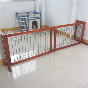 实木狗栅栏门宠物犬围栏狗狗隔离门隔离栏可调节伸缩小型犬泰迪狗狗