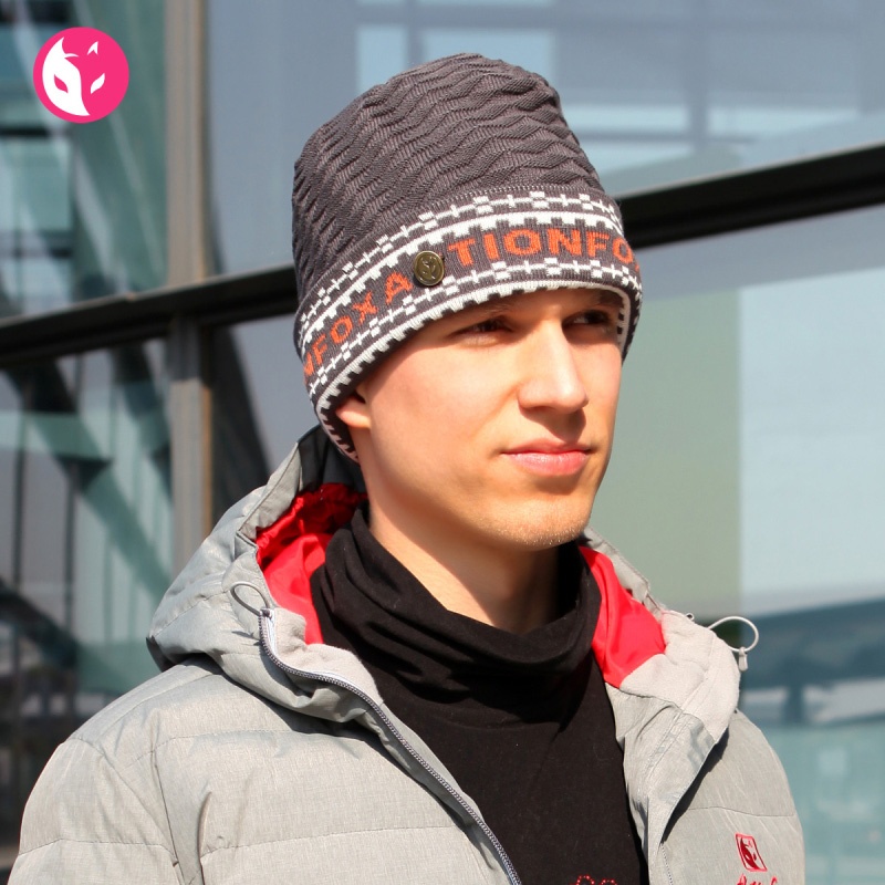 actionfox快乐狐狸冬季滑雪帽3114-1