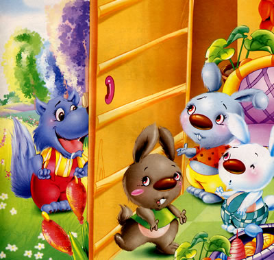 【小兔乖乖】影响孩子一生最经典的好童话:小兔乖乖_产品介绍_pcbaby